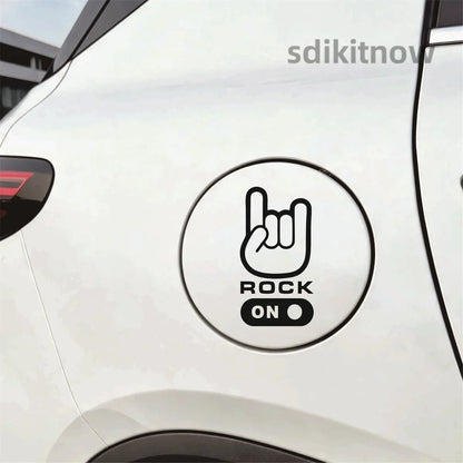Windows Door Body Pvc Decal Sticker Hand Sign Hard