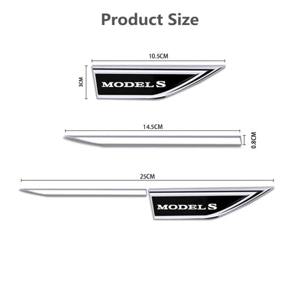 For Tesla Model-Y Model-3 Model-X Model-S 2PCS Set Body