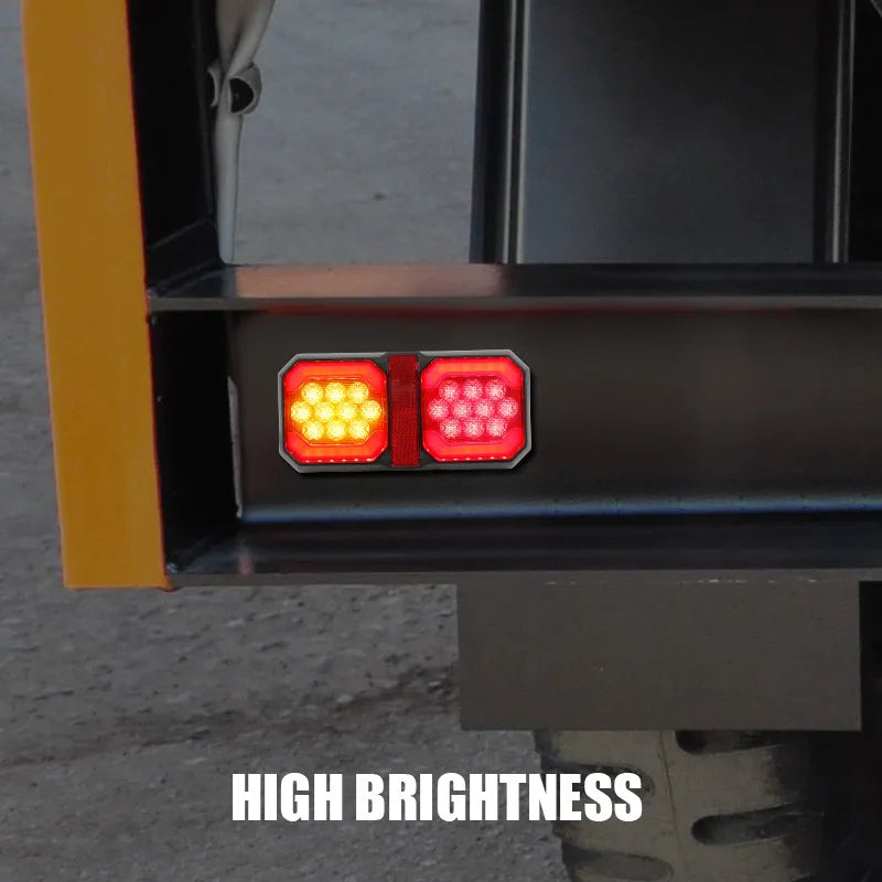 12V 24V Rear Brake Tail Turn Signal Indicator Warning
