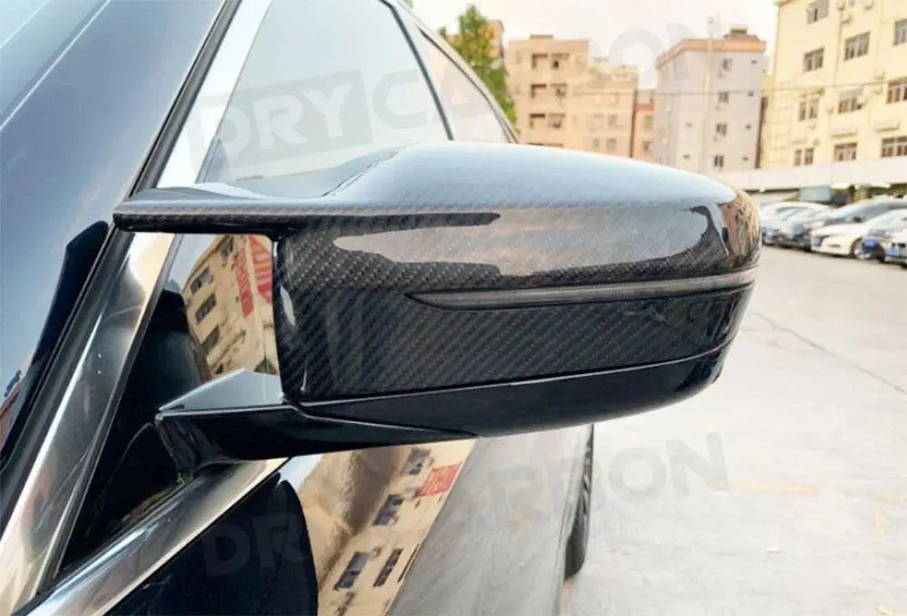 For BMW G11 G12 G14 G15 Carbon Fiber Rearview Mirror Cover Cap