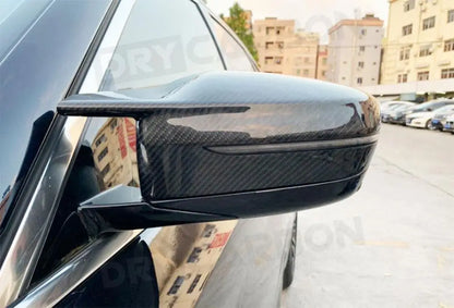 For BMW G11 G12 G14 G15 Carbon Fiber Rearview Mirror Cover Cap