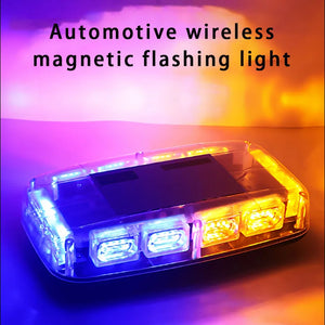 Wireless Charging Portable Warning Magnetic Ceiling Traffic Blue