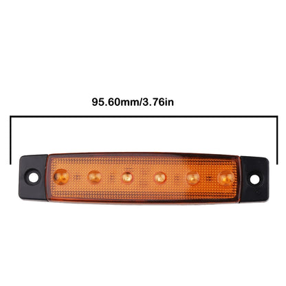 For Bus Warning Signal Truck Trailer Lorry Side Marker Indicator
