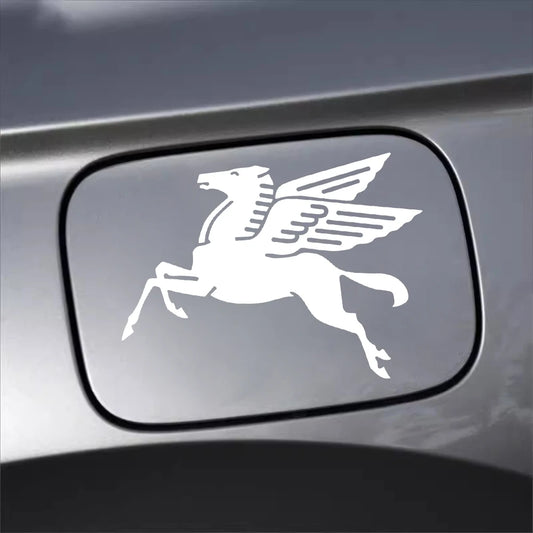 2PCS Flying Steed Sticker Waterproof self-adhesive Vinyl Decals