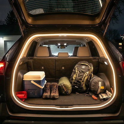 Brightness Trunk Lighting Ambient Interior Wiring Automatic