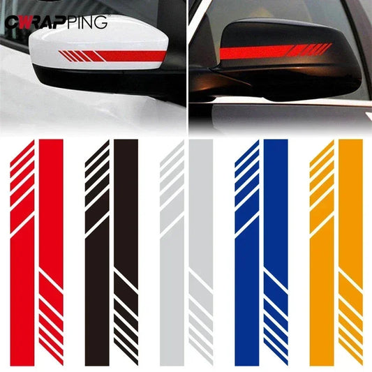 For Rearview Mirror Motorcycle Reflective Waterproof Vinyl