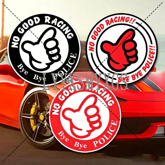 Personality self-adhesive No Good Sticker Rear Window Bumper