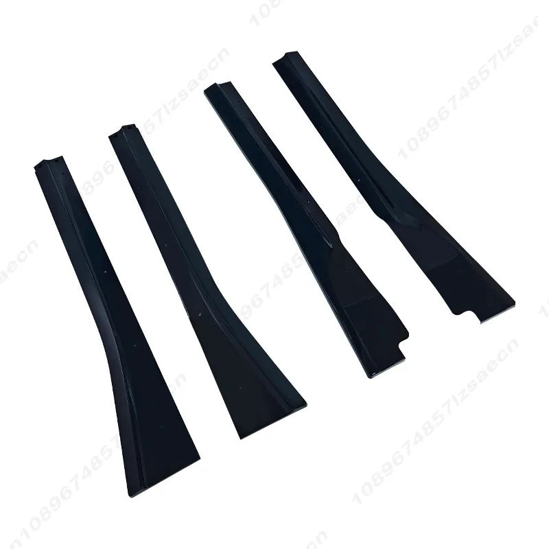 For BMW I3 I01 Range Extender Gloss Black Side Skirt 2014-2022