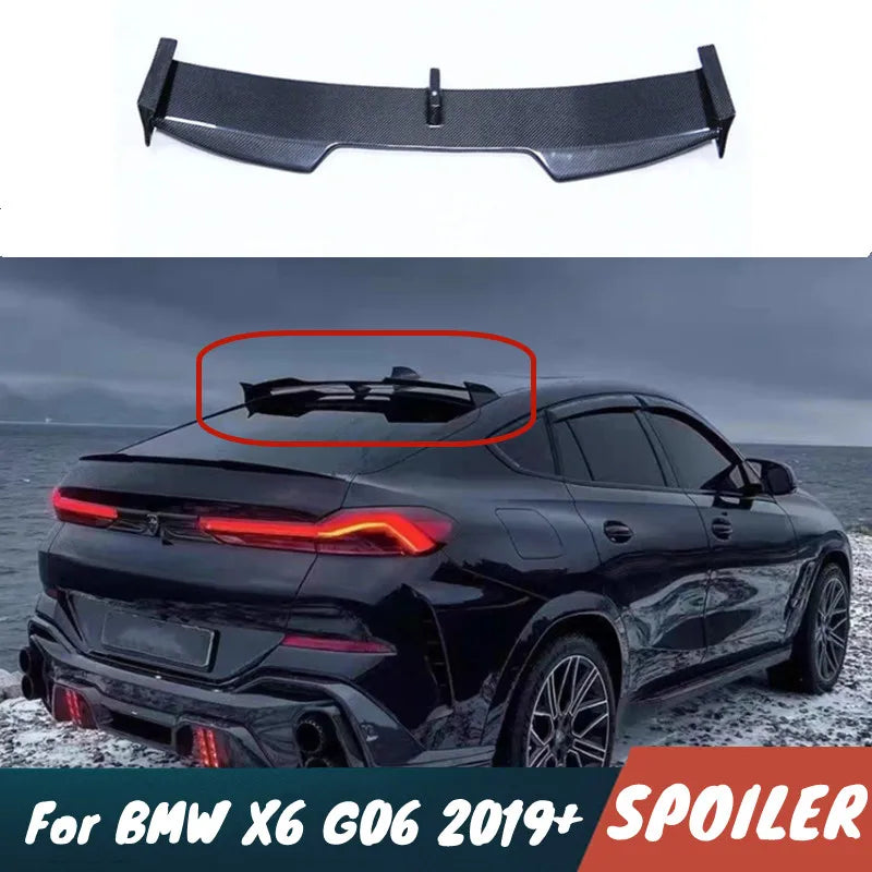 For 2019-2024 BMW X6 G06 Carbon Fibe Frp Materiai Rear Roof
