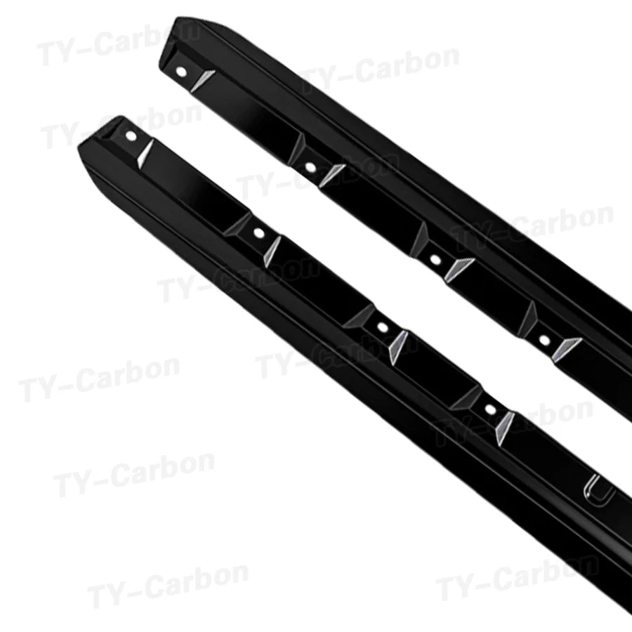 For BMW X3 G45 G48 2025+ Vten Gloss Black Side Skirts Lip