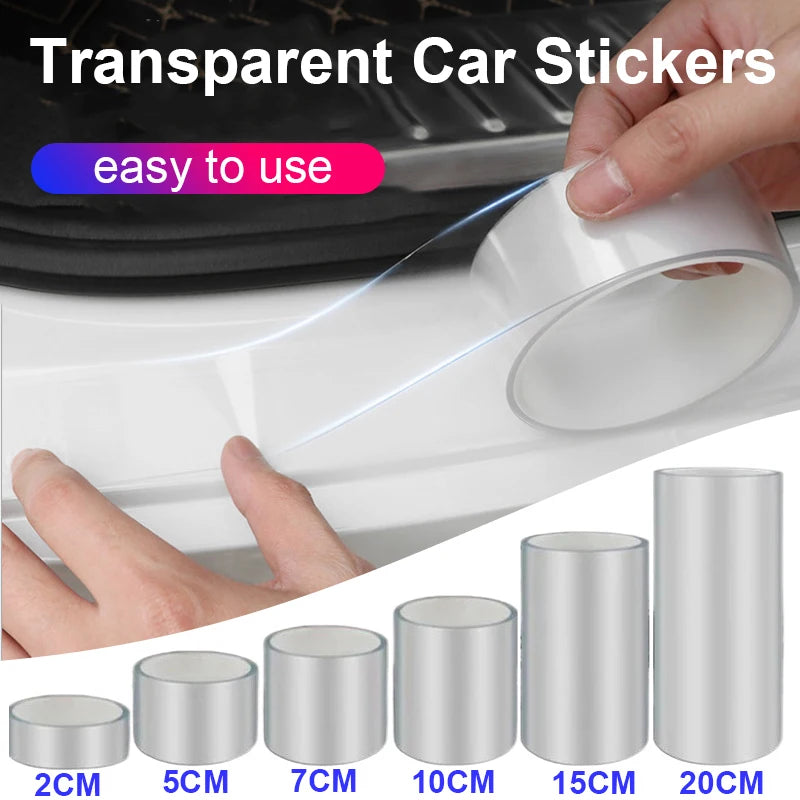 Door Protector Stickers Transparent Threshold Film Anti Scratch