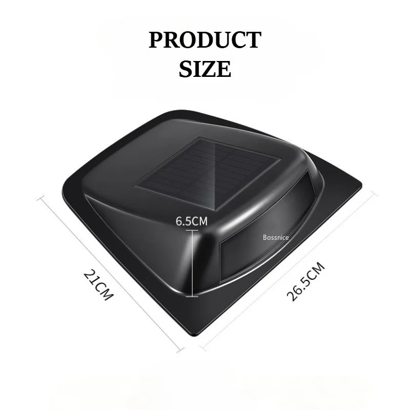 Evil Eye Radar Sensor Cover Warning Solar Powered Protective