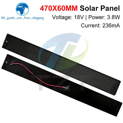 For Light Cell Phone Toys Chargers 18V 3.8w 236MA MINI Solar