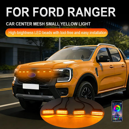 For Ford Ranger Accessories LED Front Grille Daytime Running