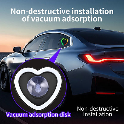 Heart Interior Neon RGB Ambient Decor APP Button Control