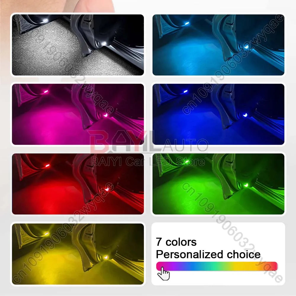 For Honda Door Welcome Light Plug Play Door Opening Lighting
