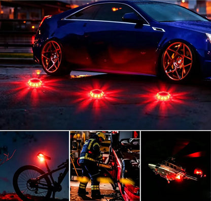 Newest Road Flares Flashing Emergency Warning Requires Aaa