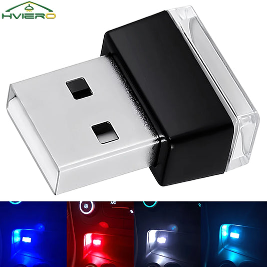 MINI USB RGB Atmosphere Red Blue White Lamps Emergency
