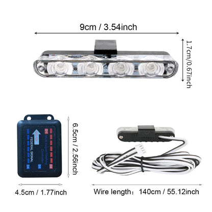 Yellow Strobe Modules Grille Emergency Flash Wireless Remote