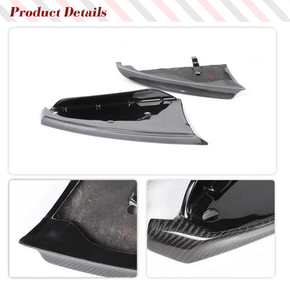 For BMW 1 Series E87 M Carbon Fiber Front Bumper Lip Splitters