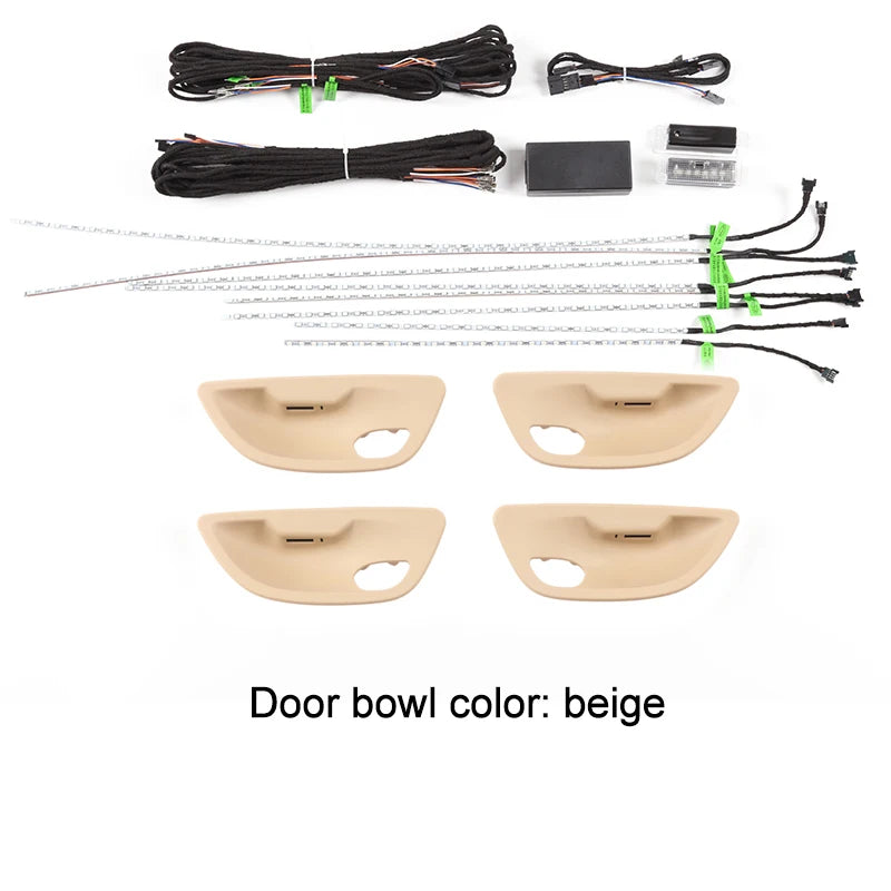 For BMW 5 Series F10 F11 Interior Neon Ambient 12V RGB Stripe