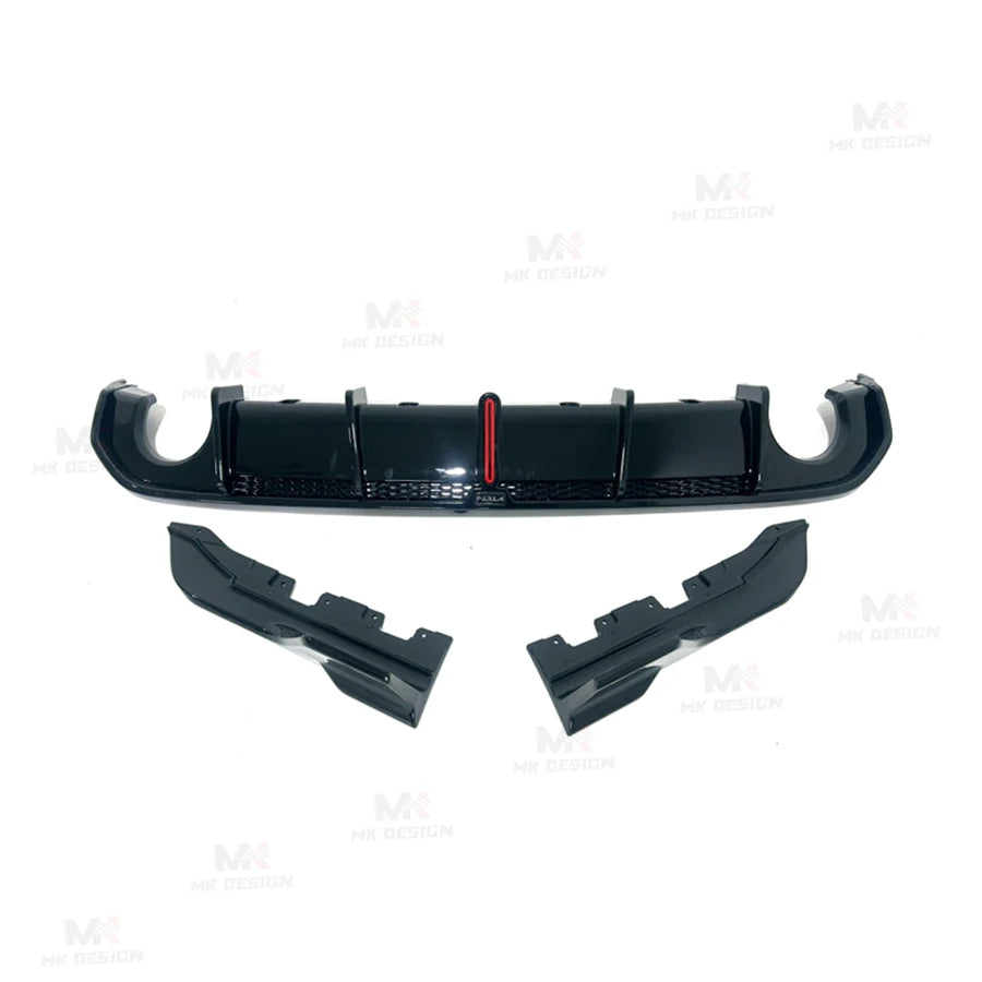 For BMW 4 Series G26 Sedan Vten Pp Rear Diffuser W 2021 Bumper