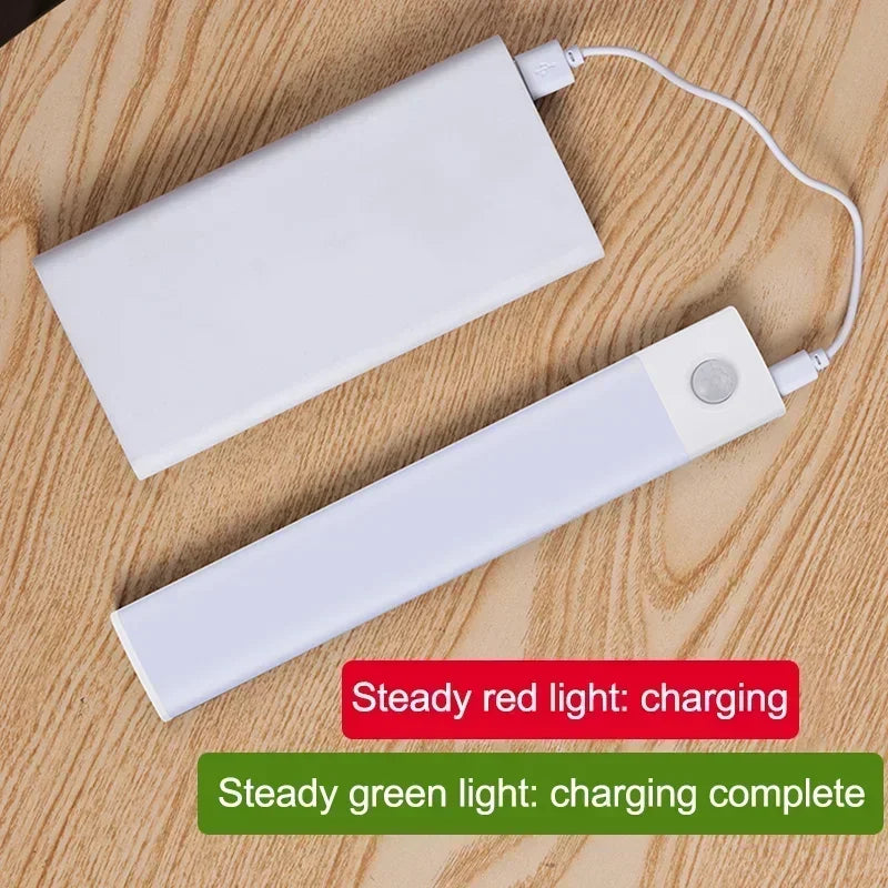 10-60cm Motion Sensor Under Cabinet Wireless Night USB