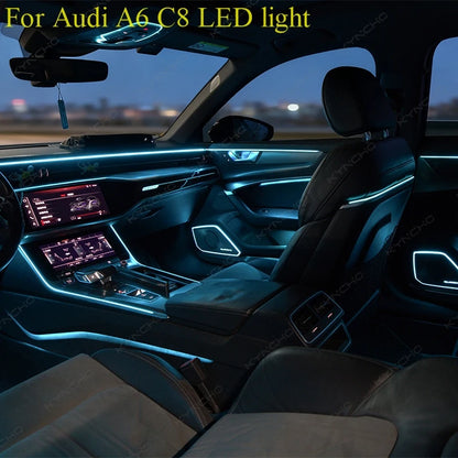 For Audi A6 C8 2018 2026 Kyncho Intelligent Ambient 12V Colors