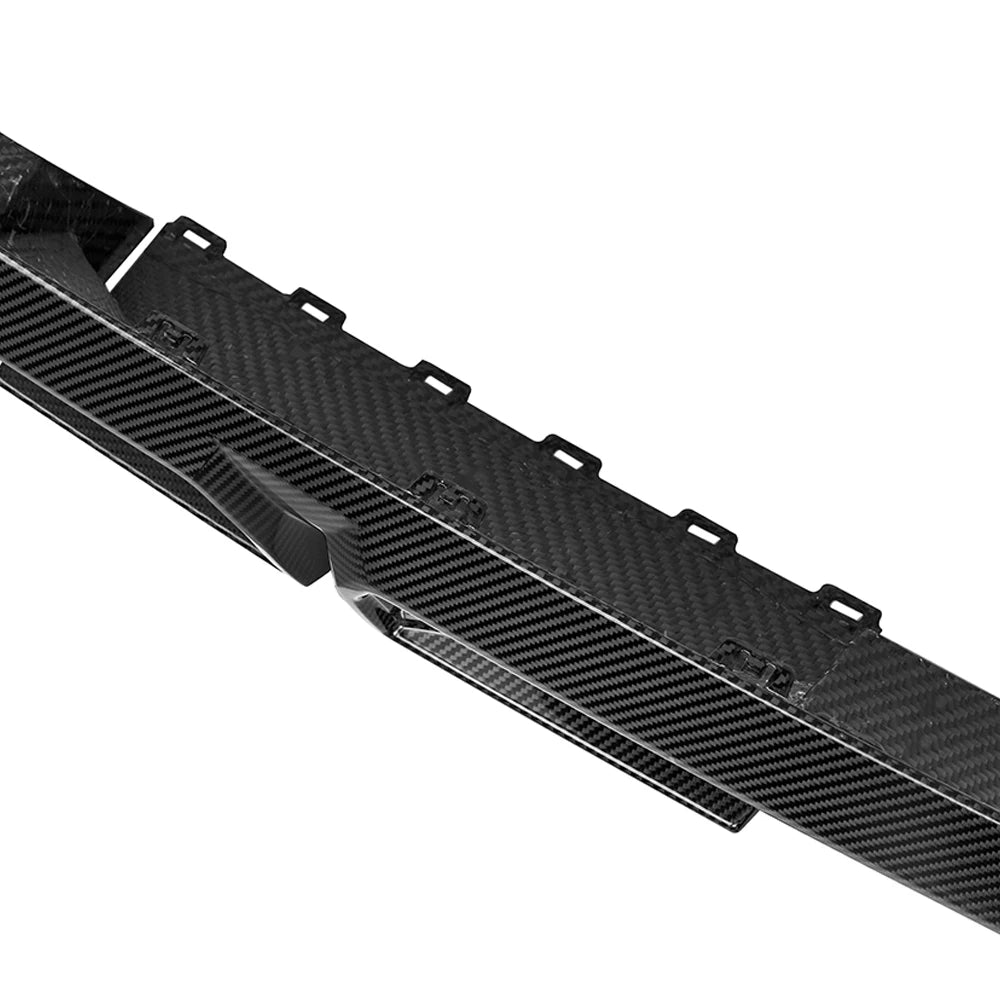 For BMW M2 Series G87 Cs Real Dry Carbon Fiber Rear Diffuser Lip
