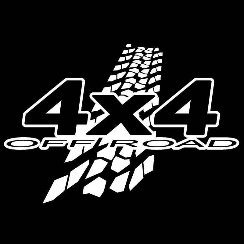 Sticker 3D 4X4 Off Road Mud Funny On Motorcycle