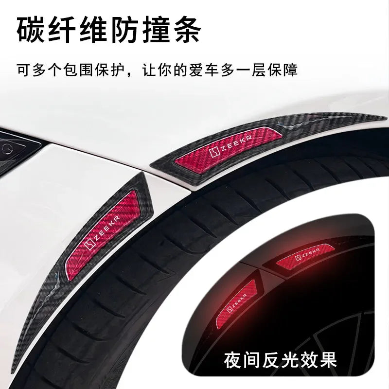 For Zeekr 001 007 Gt 009 Suitable 7X 9X Carbon Fiber Wheel Arch