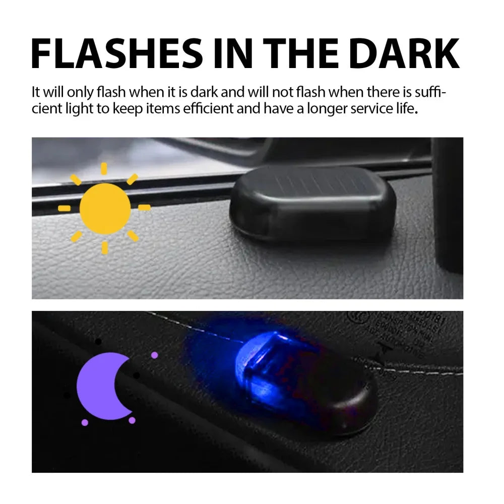 MINI Flashing Fake Security USB Solar Powered Simulated Dummy