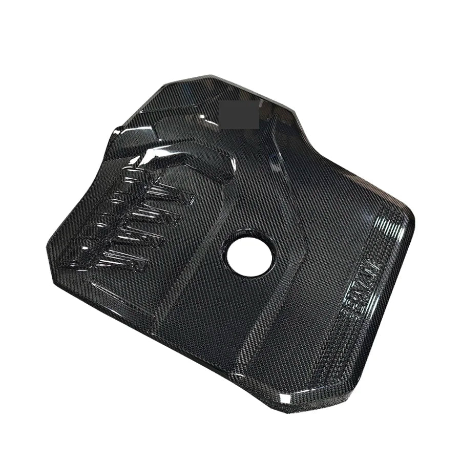 For BMW 3 4 5 Series Dry Carbon Fiber Engine Hood Cover Trim
