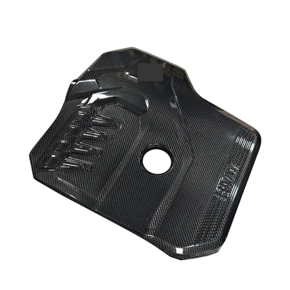 For BMW 3 4 5 Series Dry Carbon Fiber Engine Hood Cover Trim