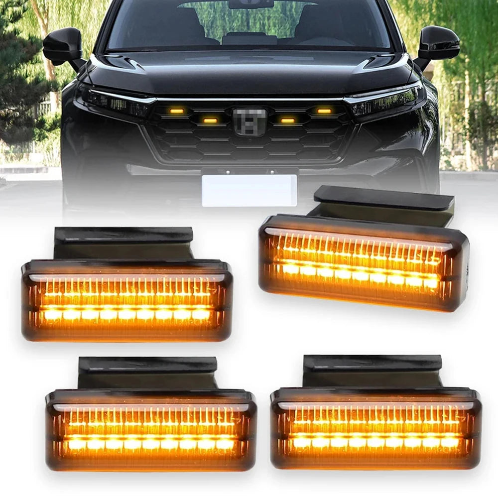 For Pickup Offroad 12V 18LED Front Grille Model Daytime Running
