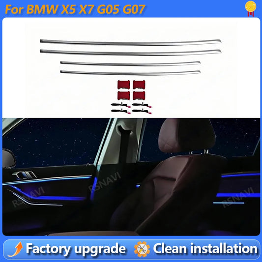 For BMW X5 X7 G05 G07 Colors Door Panel Ambient Decorate