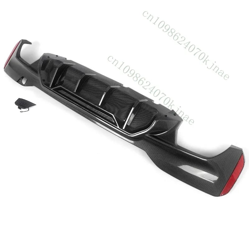 For BMW G30 530I 540I M550I Rear Diffuser Lip Carbon Look Fit M