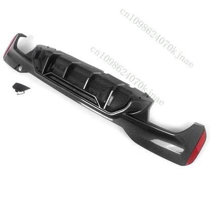 For BMW G30 530I 540I M550I Rear Diffuser Lip Carbon Look Fit M