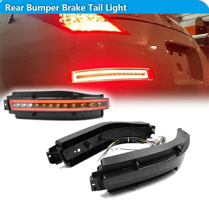 For Nissan 350Z Z33 Rear Fog Tail Brake Sequential Turn Signal