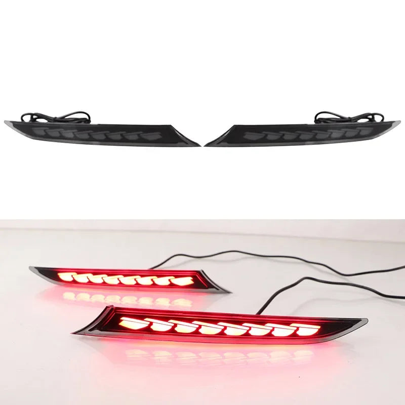 For BMW 3 Series G20 G28 Pair Rear Bumper Reflector Durable