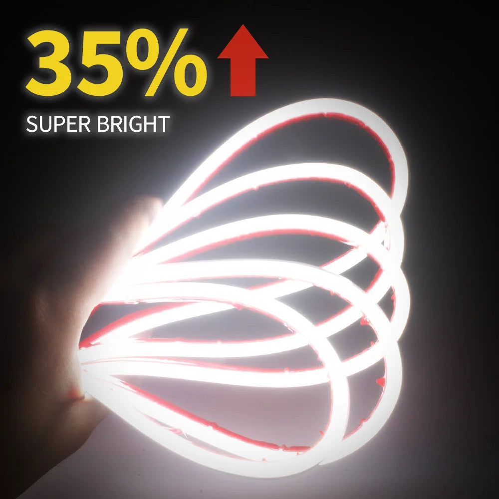 180CM Hood Strip 150CM Engine Guide Bar Headlights Daytime