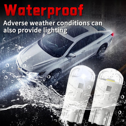 2X T10 W5W Bulbs Sidemarker Parking Width Interior Dome