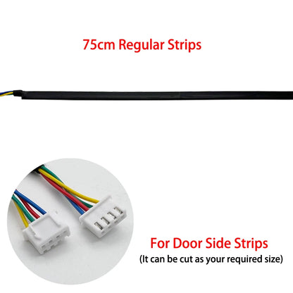 For 18 In 1 RGB 64 Color 110CM Strips Atmosphere Bar Replace