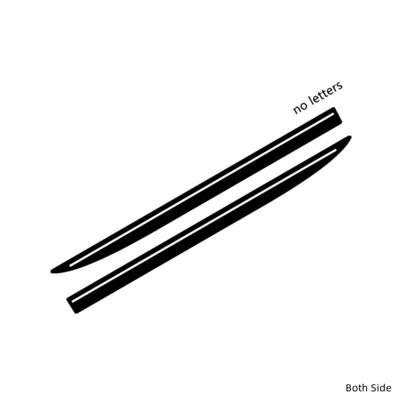 For Porsche-911-Cayman-718-CarreraS Auto Door Side Skirt 2PCS