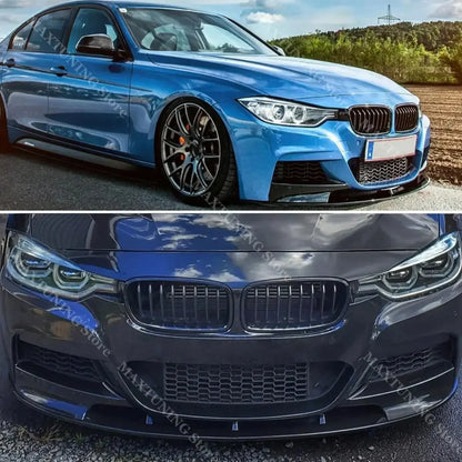 For BMW 3 Series F30 F31 M Sport 2012-2018 Black Front Bumper