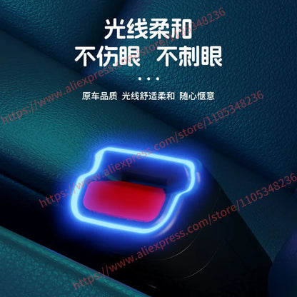 For Tesla Model 3 Y In-car Seatbelt Ambient Lighting Dynamic