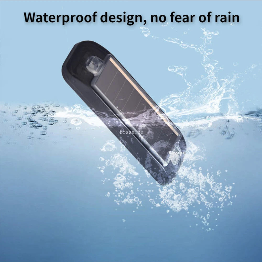 Solar Warning MINI Simulated Alarm Wireless anti-theft Flashing