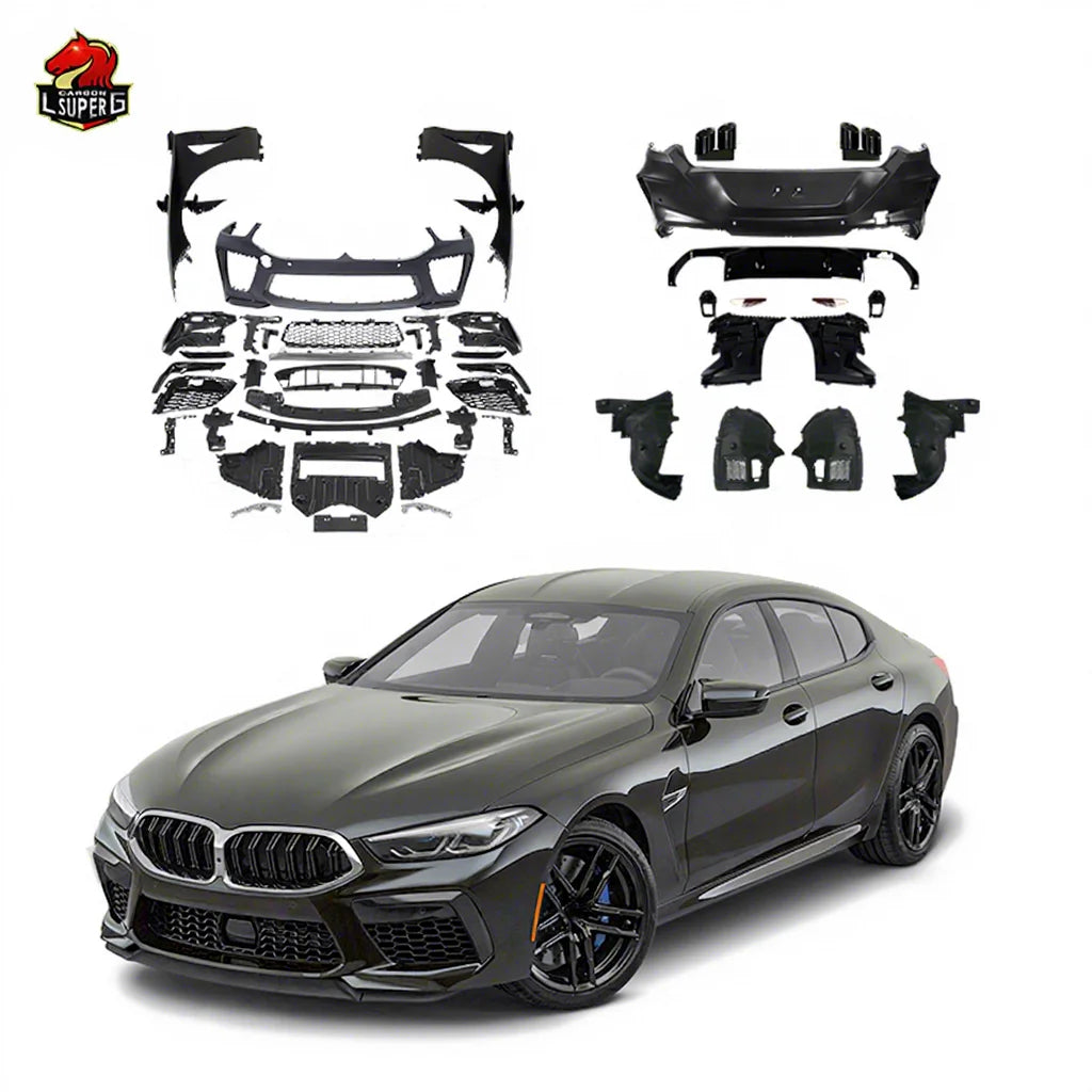 For BMW 8 Series G14 G15 M8 Body Kit Front Rear Bumper Mudguard