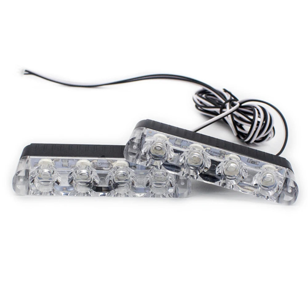 Yellow Strobe Modules Grille Emergency Flash Wireless Remote