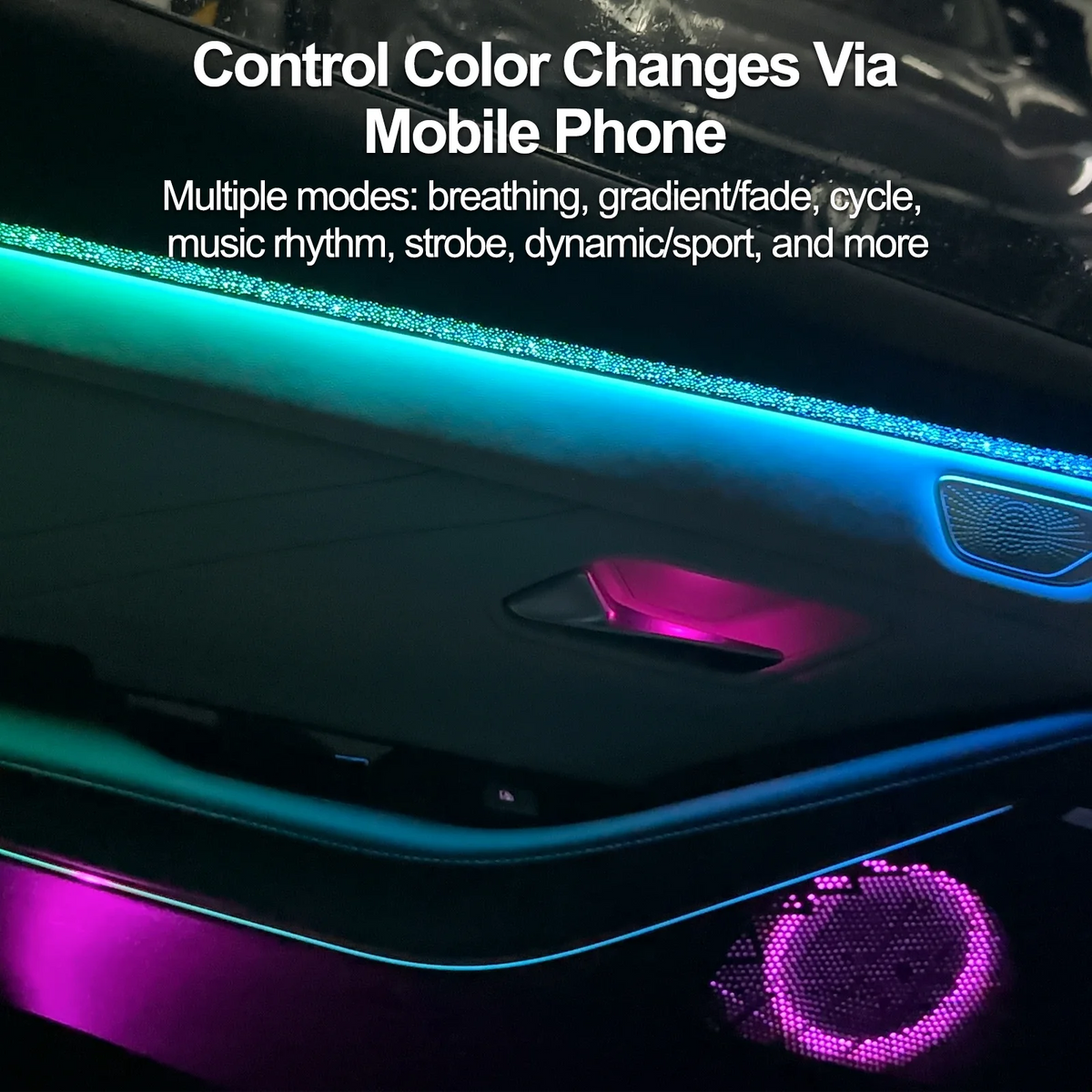 Fit Colors APP Control Ambient Kit Carbon Fiber Piano